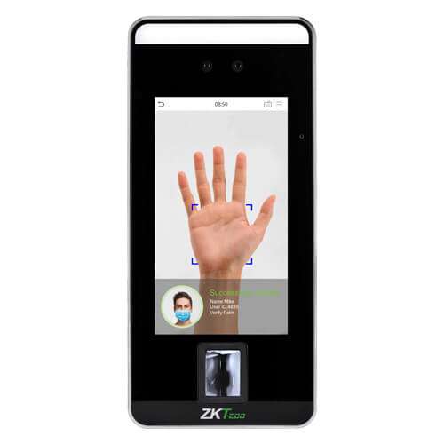 ZKTeco SpeedFace-V5L[P]: The Ultimate High-Speed Biometric Access Control and Time & Attendance Terminal