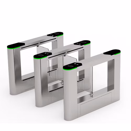 ZKTeco SBTL6200: Dual Lane Swing Barrier Turnstile with Multiple Verification Methods_Available in New Zealand