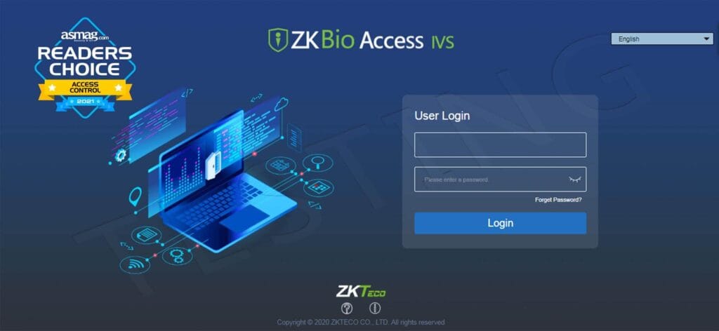 ZKTeco ZKBio Access IVS Software Web Based Security Platform For ZKTeco ZKBio Access IVS Software Web Based Security Platform For