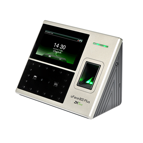 ZKTeco uFace800 Plus: Advanced Multi-Biometric Terminal for Access Control