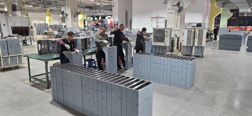 ZKTeco Stainless Steel Turnstile Manufacturing_2