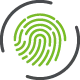 Fingerprint Recognition Icon