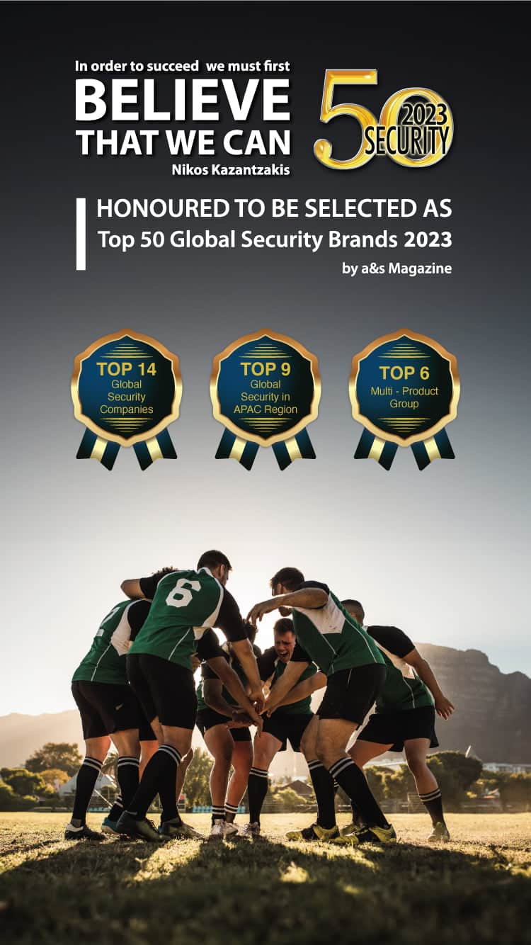 ZKTeco Top 50 Global Security Brands 2023 - NZTeco Limited - Access Security & Control