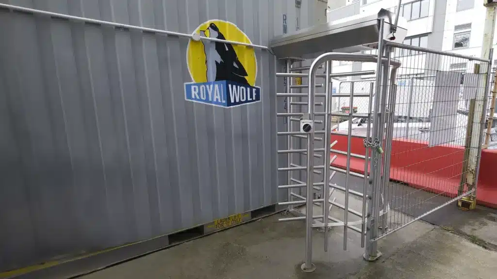 Full-height turnstiles for the Watercare Central Interceptor project