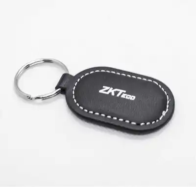 ZKTeco keyring tag fob for secure access control.