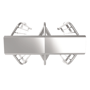 ZKTeco Full-Height Turnstiles | FHT2300D - Top View