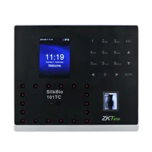ZKTeco SilkBio-101TC: Advanced Multi-Biometric Time Attendance & Access Control Terminal