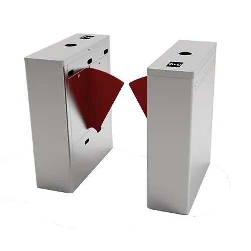 ZKTeco FBL1000 Pro Single-Lane Flap Barrier Turnstile for Access Control