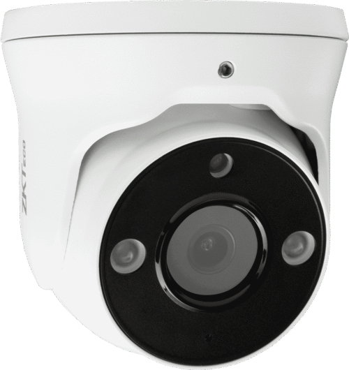 ZKTeco ES-852O12T-S5-C-MI: Advanced Full-Color Turret IP Camera for High-Quality Surveillance