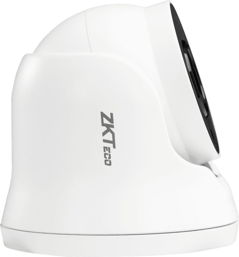 ZKTeco ES-855P12T-S7-C-MI: Full Color Series 5MP Full Color Face Detection Turret IP Camera with micro-SD Slot - Image 3