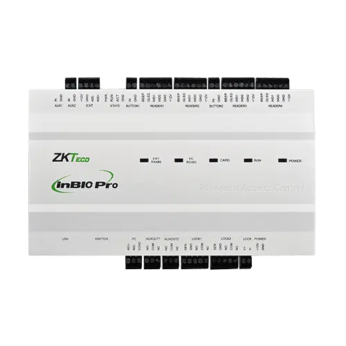 ZKTeco InBio-260 Pro: Advanced Two-Door Biometric Access Control Panel