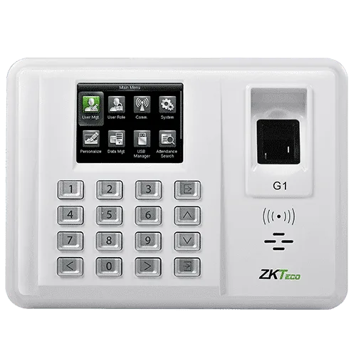 ZKTeco G1: High-Performance Fingerprint Time Attendance Terminal with Enhanced Accuracy