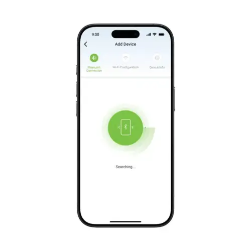 ZKBio Zlink Mobile App interface for adding new devices to the system.