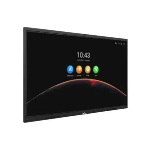 ZK-IWBP Series 4K Smart Interactive Whiteboard with a 13MP UHD camera and multi-touch functionality for seamless meetings.