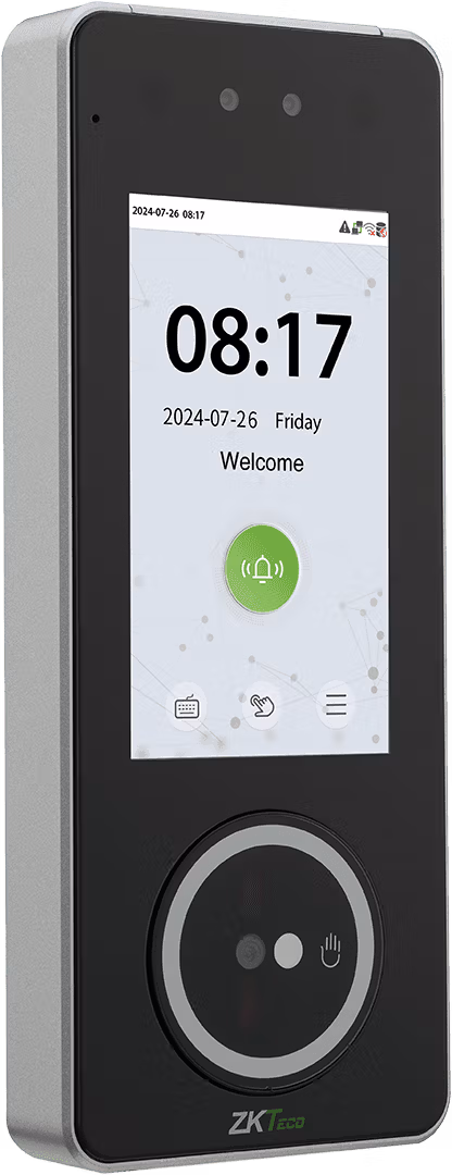 ZKTeco SpeedPalm V5L Hybrid Biometric Time Clock and Punch Machine for Time & Attendance and Payroll