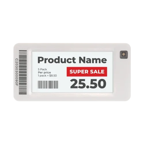 ZKDigimax - EPT - 73MM Electronic Price Tag for retail