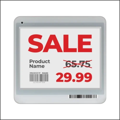 ZKDigimax - EPT - 99MM Electronic Price Tag for retail