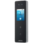 Armatura OmniAC20 hybrid biometric reader on a light background with a subtle shadow.
