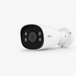 ZKTeco BL-852T48A-S6-S bullet CCTV camera on a light background with a subtle shadow.