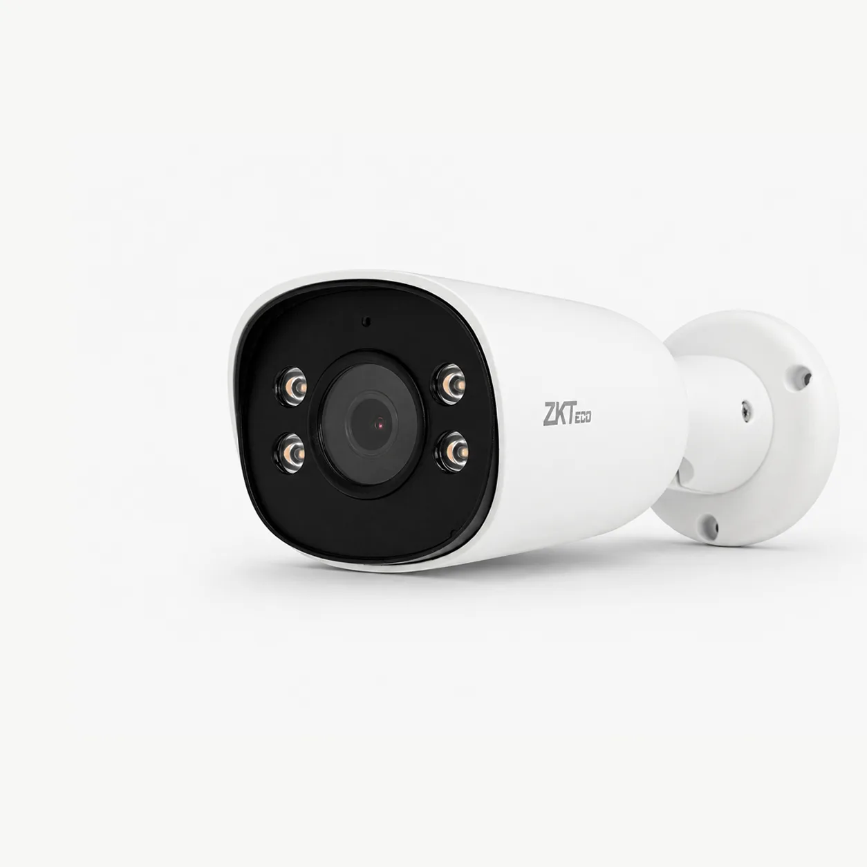 ZKTeco BL-852T48A-S6-S bullet CCTV camera on a light background with a subtle shadow.