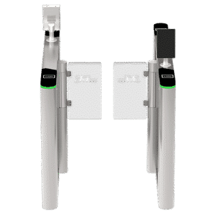ZKTeco SBTL8000 Speed Gates – Stainless Steel Swing Turnstile with Biometric Access