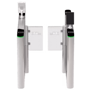 ZKTeco SBTL8000 Speed Gates – Stainless Steel Swing Turnstile with Biometric Access