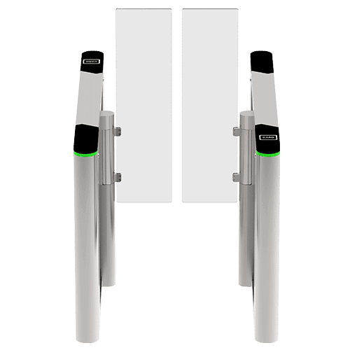 ZKTeco SBTL8000 Speed Gates – Stainless Steel Swing Turnstile with Biometric Access