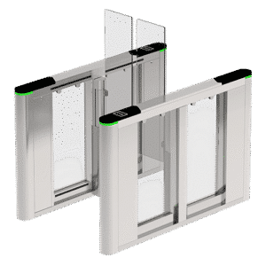ZKTeco SBTL8000 Speed Gates – Stainless Steel Swing Turnstile with Biometric Access
