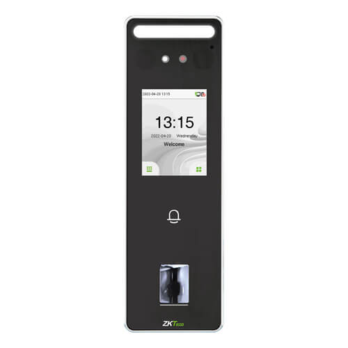 ZKTeco SpeedFace-V3L Touchless Facial Recognition Terminal with QR and ZKBio Zlink Support