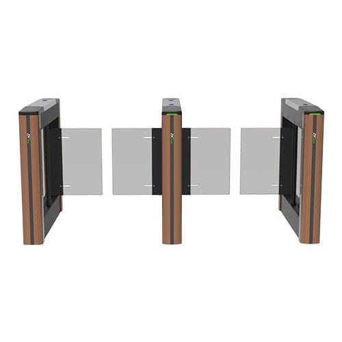 ZKTeco Saturn Plus Series Swing Barrier Turnstile – Modular Access Gate with RFID, QR, and Facial Recognition