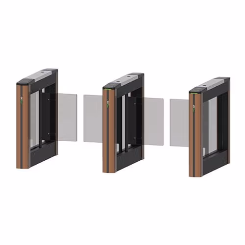 ZKTeco Saturn Plus Series Swing Barrier Turnstile – Modular Access Gate with RFID, QR, and Facial Recognition