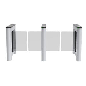 ZKTeco Saturn Swing Barrier Turnstile – RFID, QR, and Facial Recognition