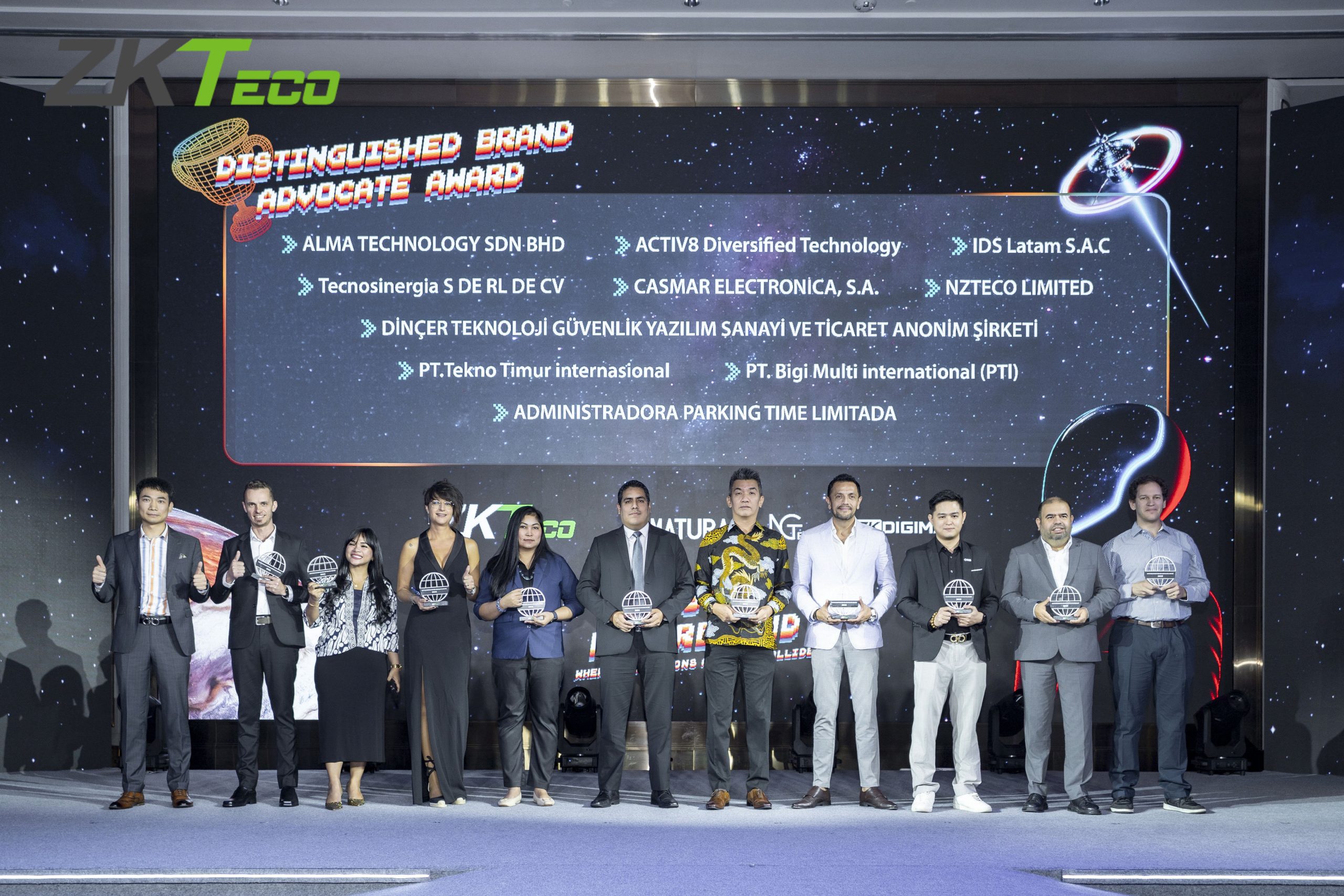 NZTeco was honoured with the Distinguished Brand Advocate award in recognition of our dedicated partnership and performance.