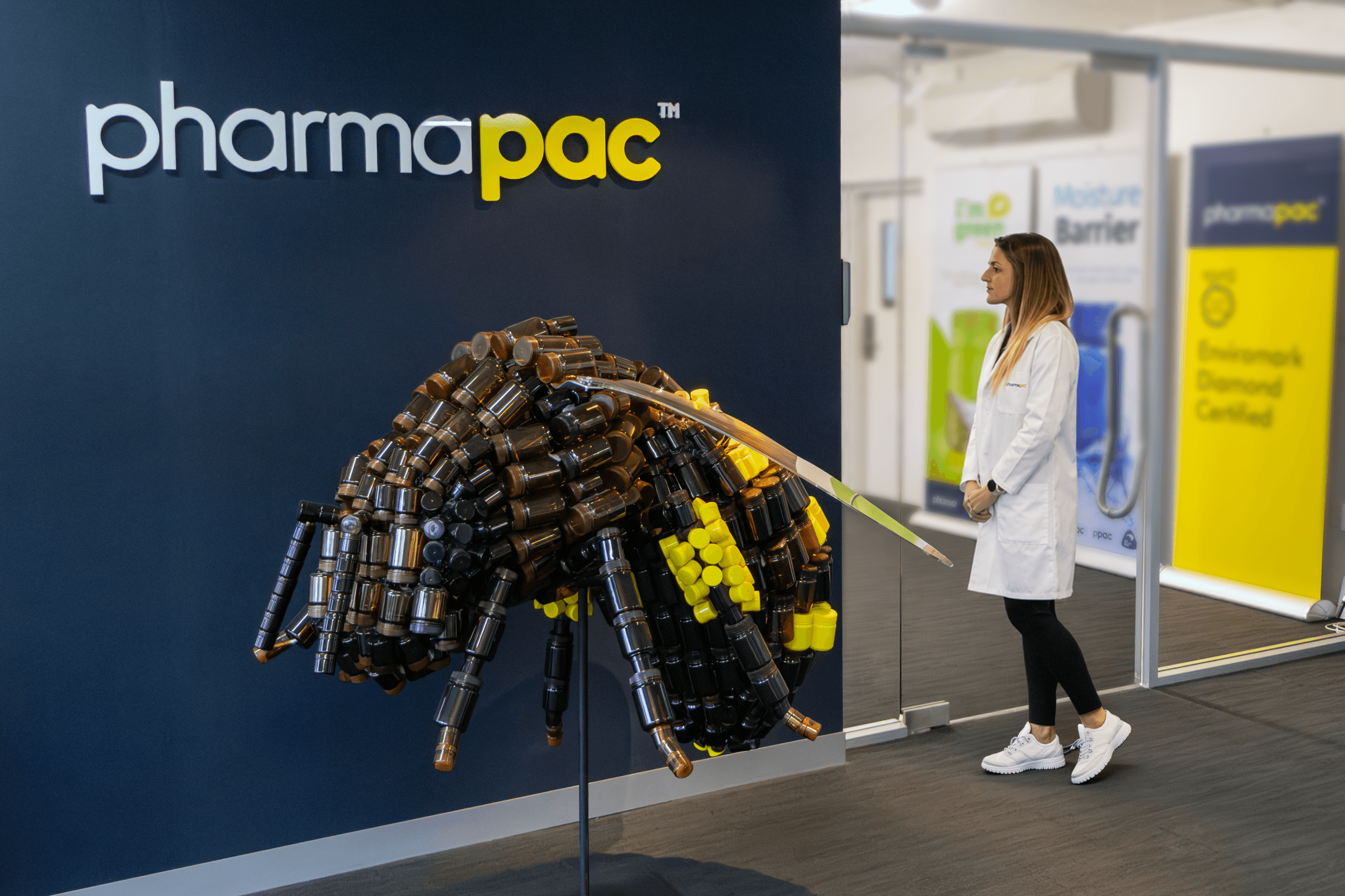 ZKTeco ProMA access control readers installed at Pharmapac by ISS using ZKBio CVSecurity software