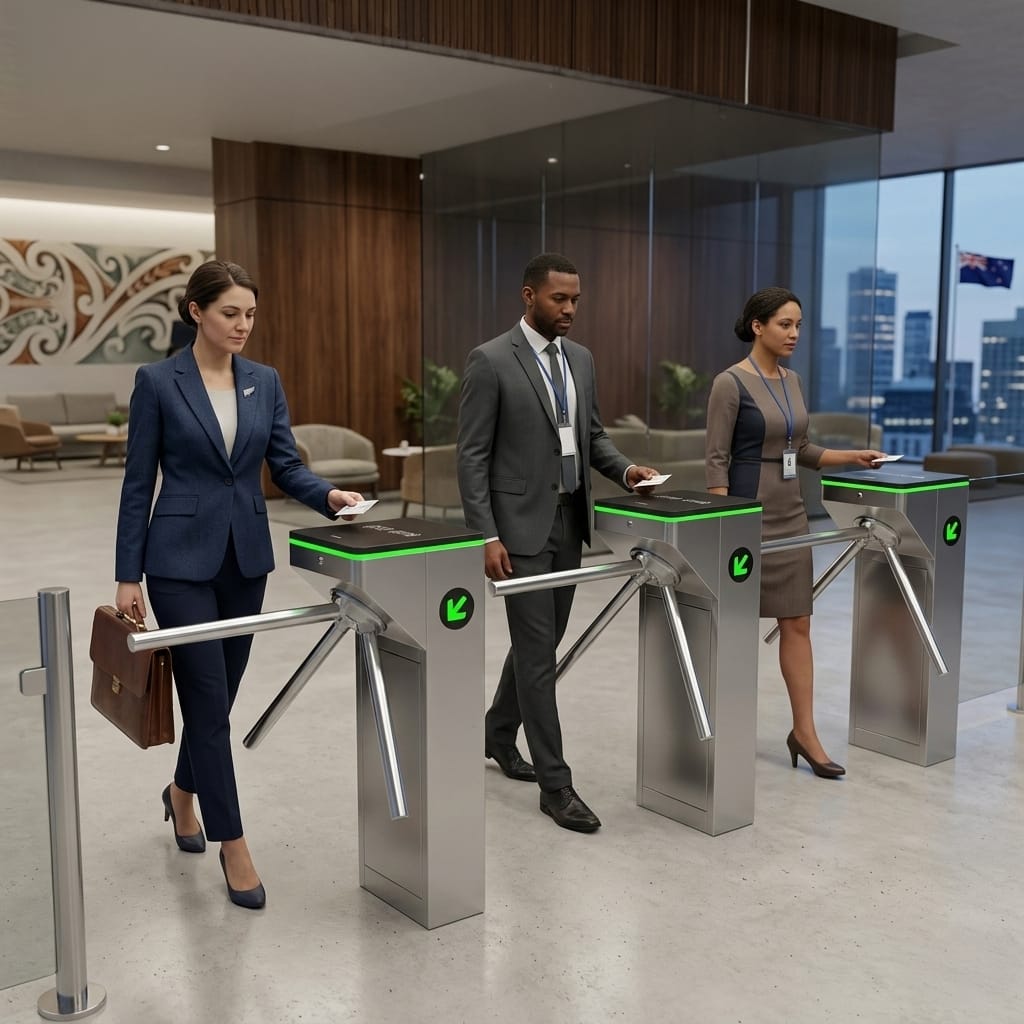 ZKTeco - NZTeco - Government Security Access Control Solutions Illustration Image