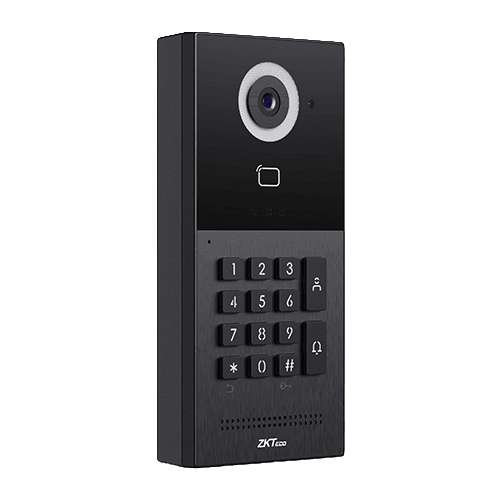 ZKTeco VEX-B25L smart outdoor video intercom station with RFID and PIN access