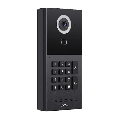ZKTeco VEX-B25L smart outdoor video intercom station with RFID and PIN access