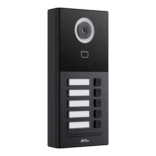 ZKTeco VE05-B21L smart video door station with NFC, RFID and PoE support