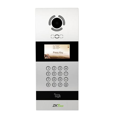 ZKTeco VEX-B21A smart video outdoor station with face recognition, NFC and PIN access