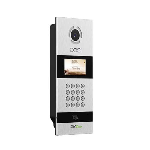 ZKTeco VEX-B21A smart video outdoor station with face recognition, NFC and PIN access