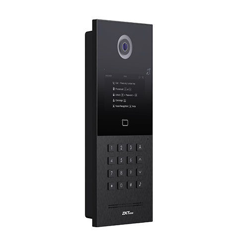 ZKTeco VEX-B24A smart video outdoor station with face recognition and RFID access