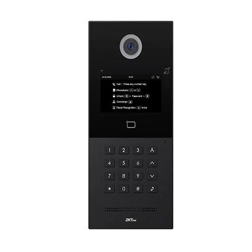 ZKTeco VEX-B24A smart video outdoor station with face recognition and RFID access