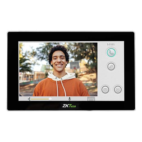 ZKTeco VT10-B21A smart video indoor monitor with 10.1 inch touch screen
