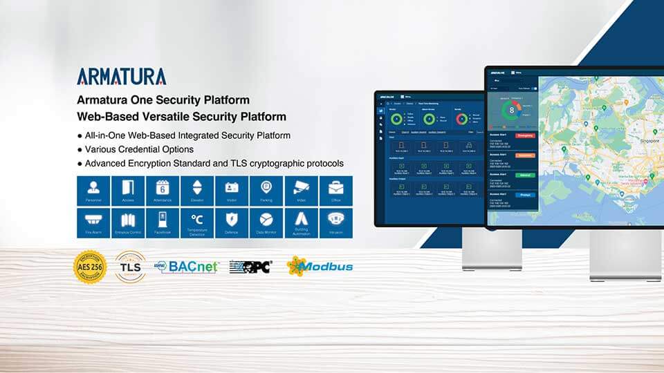 Armatura One security platform for ARMATURA access control in New Zealand