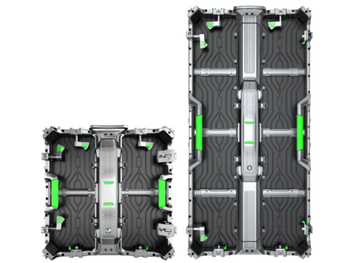 Rear view of ZKDigimax DG01-C2 outdoor rental LED display cabinets