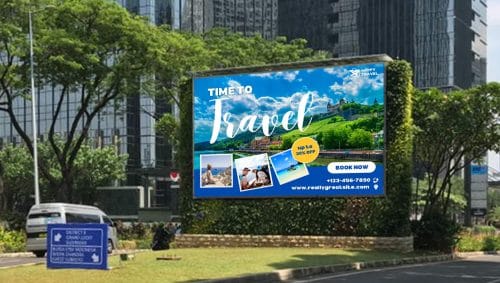 ZKDigimax DG01-C2 outdoor rental LED advertising display