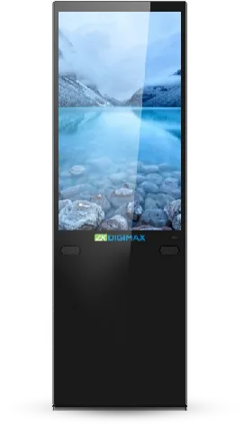 ZKDigimax DG03-A1F standing digital signage 43 49 and 55 inch Full HD display