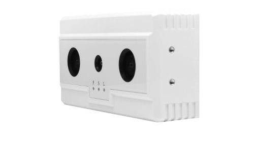 ZKDigimax DG05-PC22 dual-lens people counter angled view
