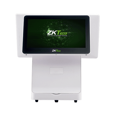 ZKTeco ZKAIO4000W all-in-one Android POS terminal front view