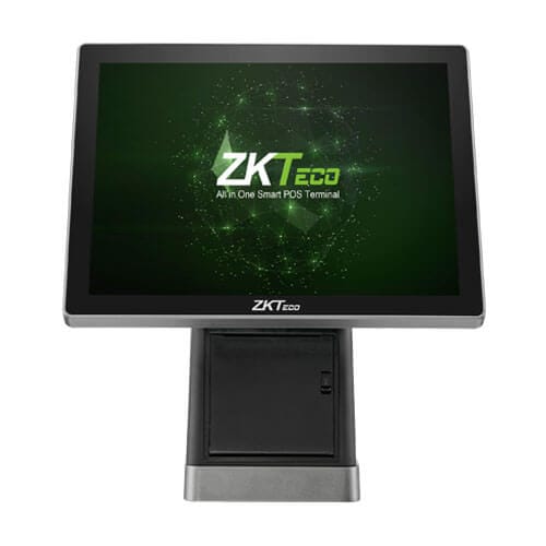 Front view of ZKTeco ZKBio710P point-of-sale terminal
